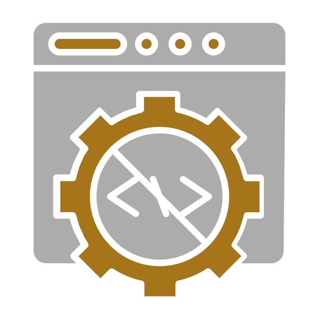 vector design code block icon style