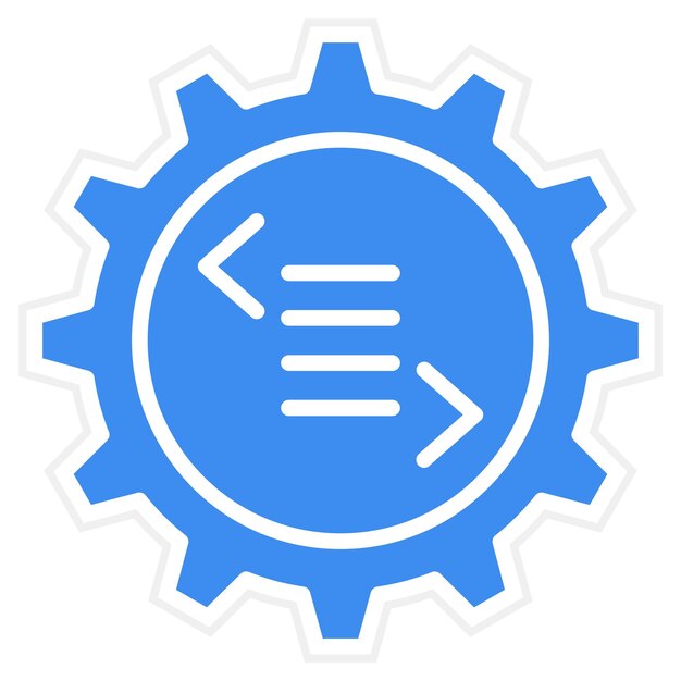 Vector Design Code Settings Icon Style