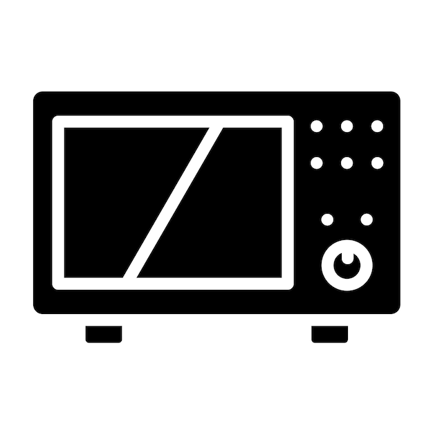 Vector Design Combination Microwave Icon Style