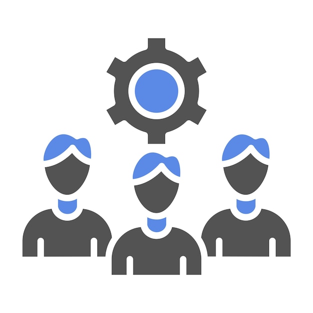 vector design community service icon style