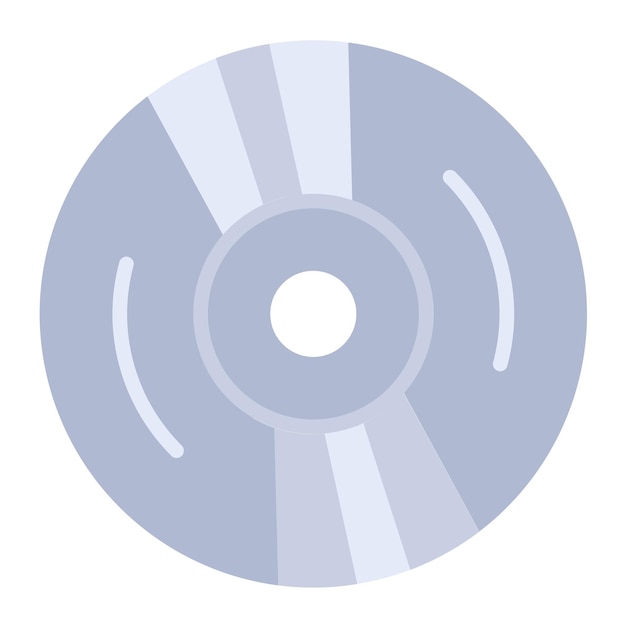 Vector Design Compact Disk Icon Style