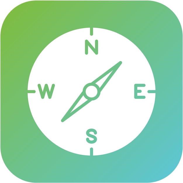 Vector Design Compass Icon Style