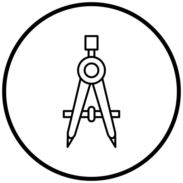 Vector Design Compass Icon Style