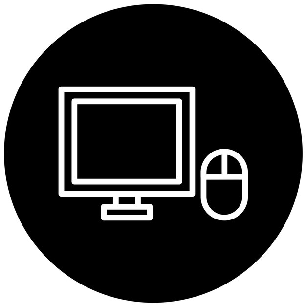 vector design computer game icon style