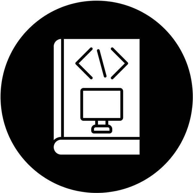 Vector Design Computer Science Course Icon Style