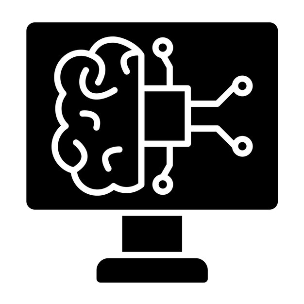 Vector Design Computer Science Icon Style