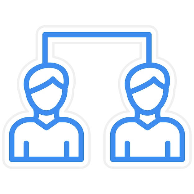 Vector Design Connection Icon Style