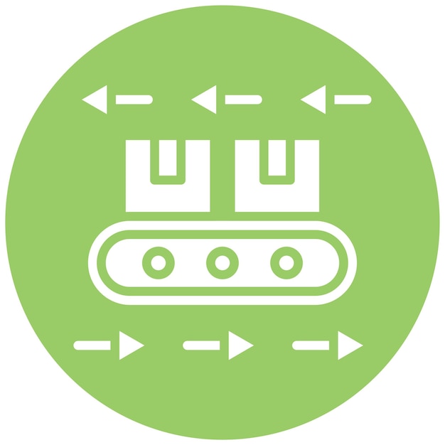 Vector Design Continuous Flow Icon Style