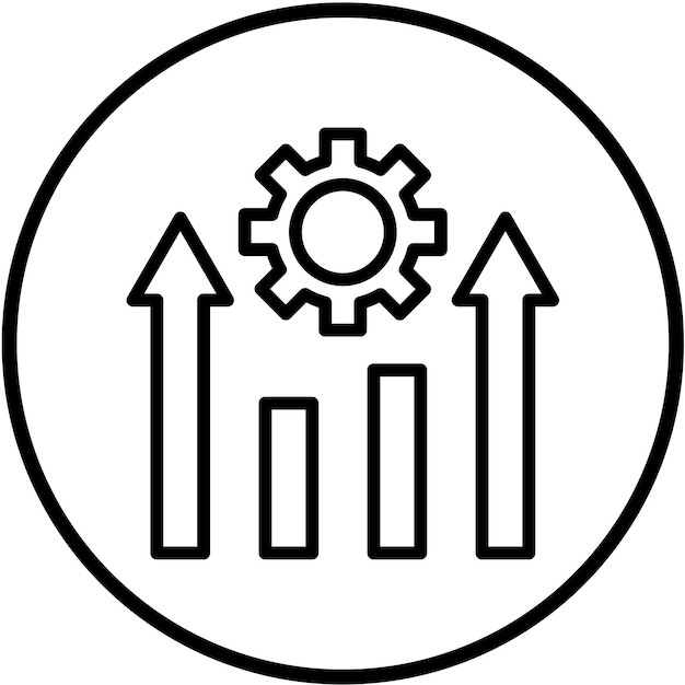 Vector Design Continuous Improvement Icon Style