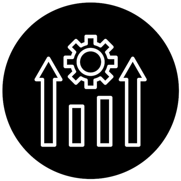 Vector Design Continuous Improvement Icon Style