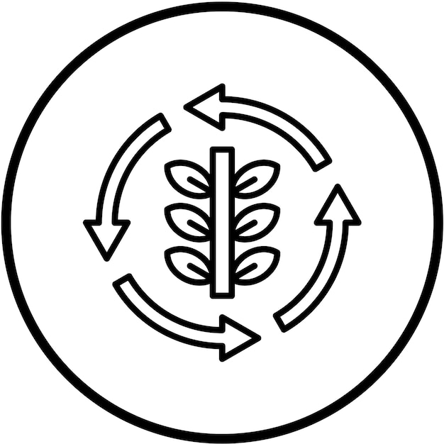 Vector Design Continuous Updating Icon Style