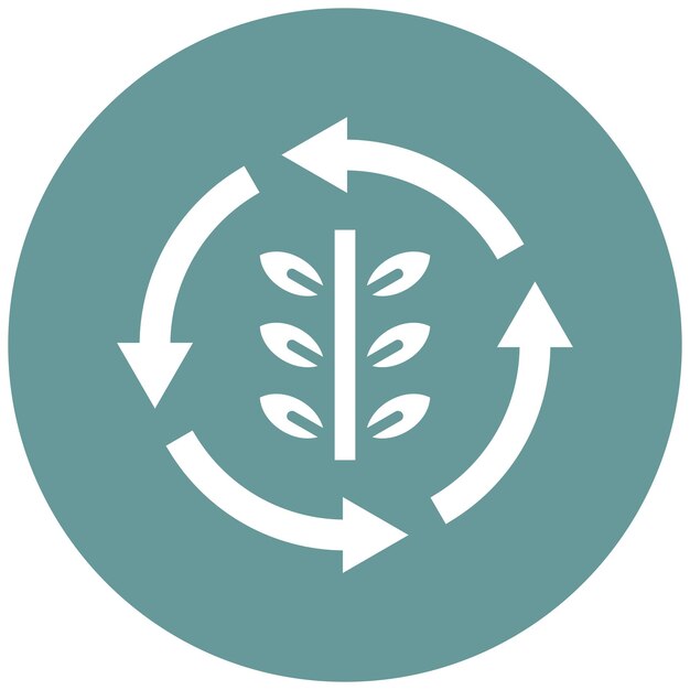 Vector Design Continuous Updating Icon Style