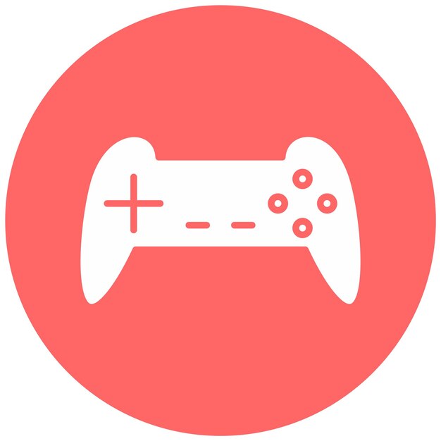 vector design controller icon style
