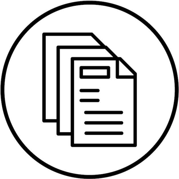 Vector Design copy Icon Style