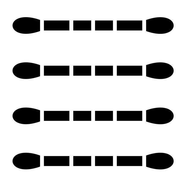 Vector Design Cotton Swabs Icon Style