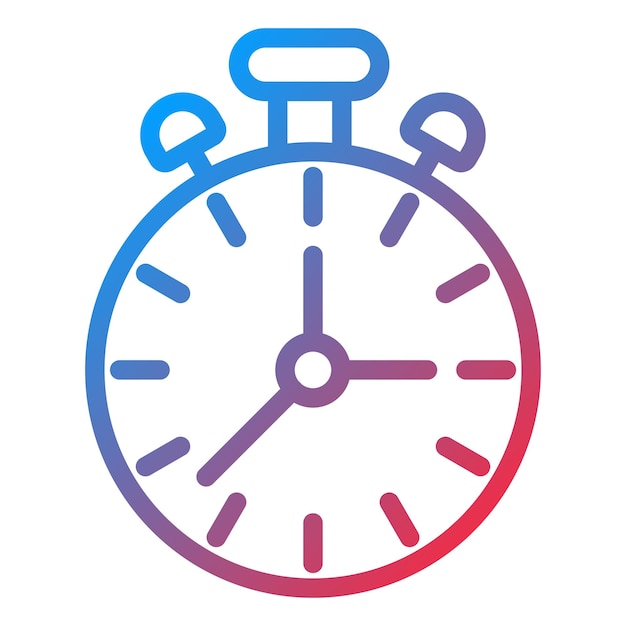 Vector Design Countdown Icon Style