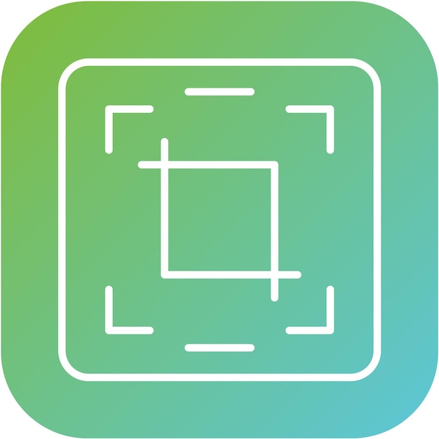 Vector Design Crop Icon Style