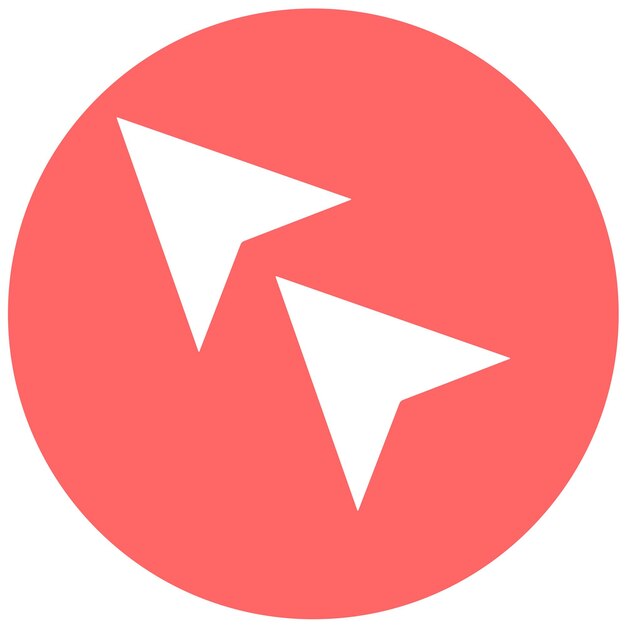 vector design cursor indicator icon style