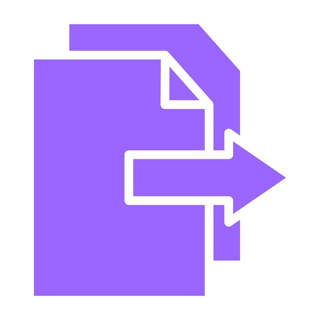 Vector Design Custom Export Crafting Icon Style
