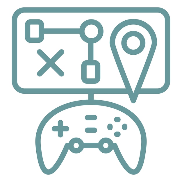Vector Design Custom Map Icon Style