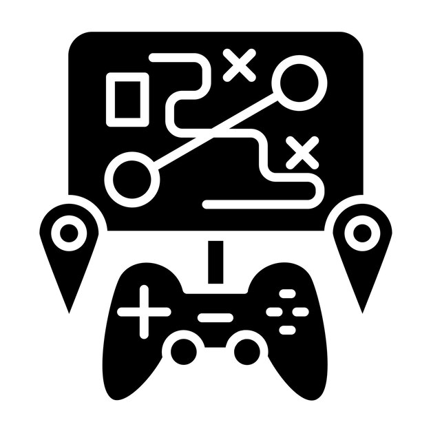 Vector Design Custom Map Icon Style
