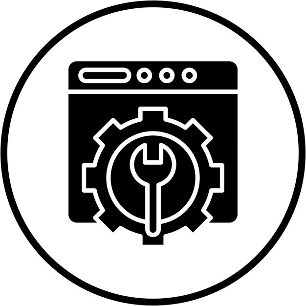 Vector Design Customization Icon Style