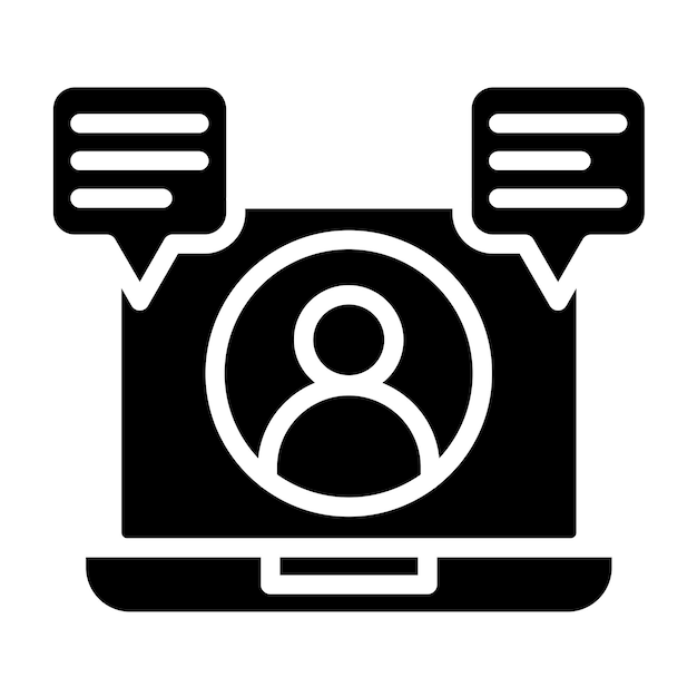 vector design cyberbullying icon style