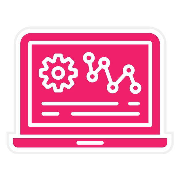 Vector Design Data Driven Icon Style
