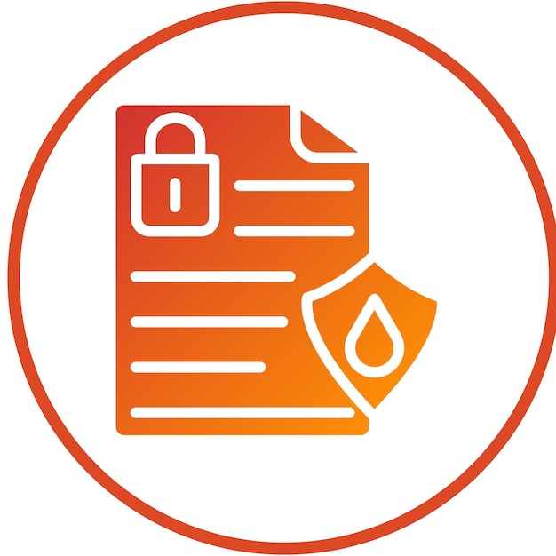 Vector Design Data Leak Icon Style
