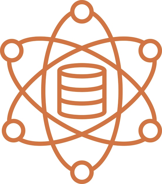 Vector Design Data Science Icon Style