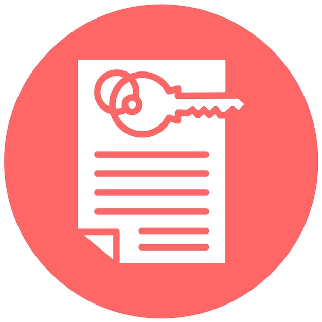 Vector Design Data Subject Icon Style