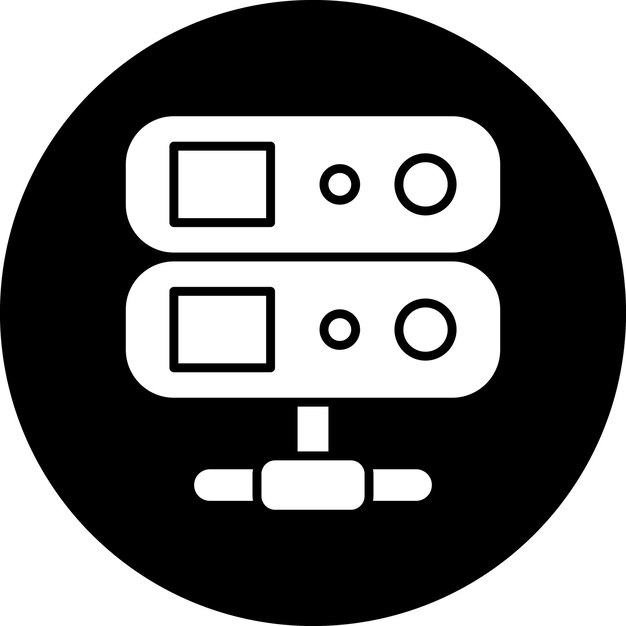 Vector Design Database Icon Style