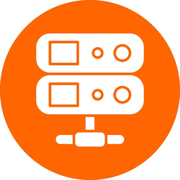 Vector Design Database Icon Style