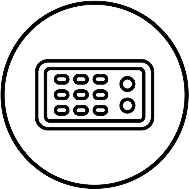 Vector Design Decoder Icon Style