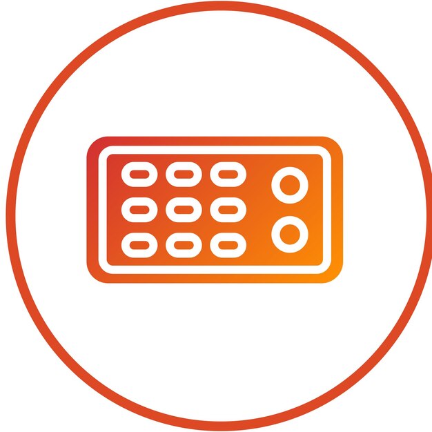 Vector Design Decoder Icon Style