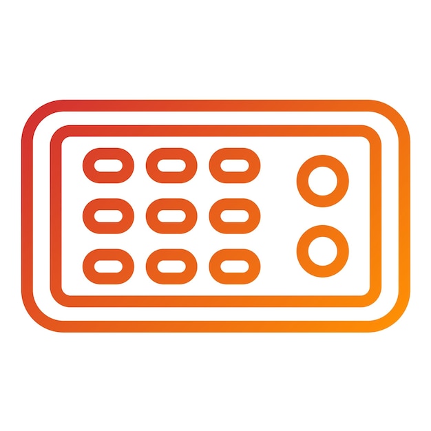 Vector Design Decoder Icon Style