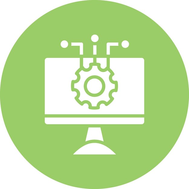 vector design deployment icon style
