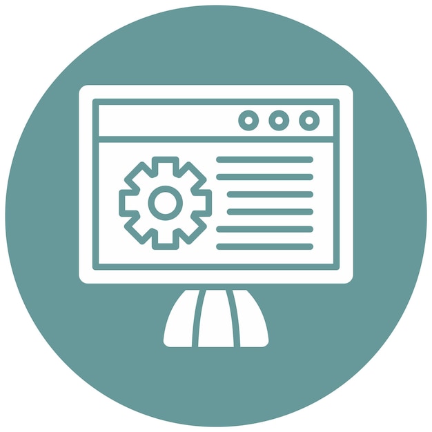 Vector Design Development Icon Style