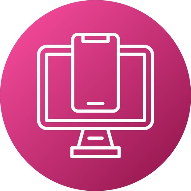 Vector Design Devices Icon Style