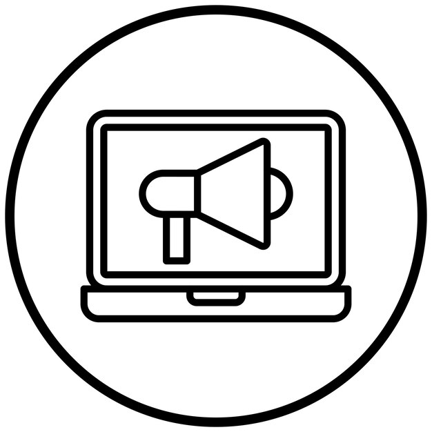 Vector Design Digital Marketing Icon Style