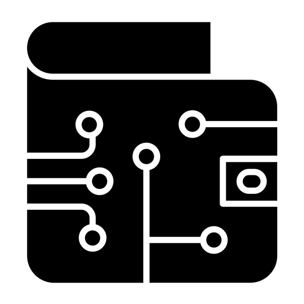 Vector Design Digital Wallet Icon Style