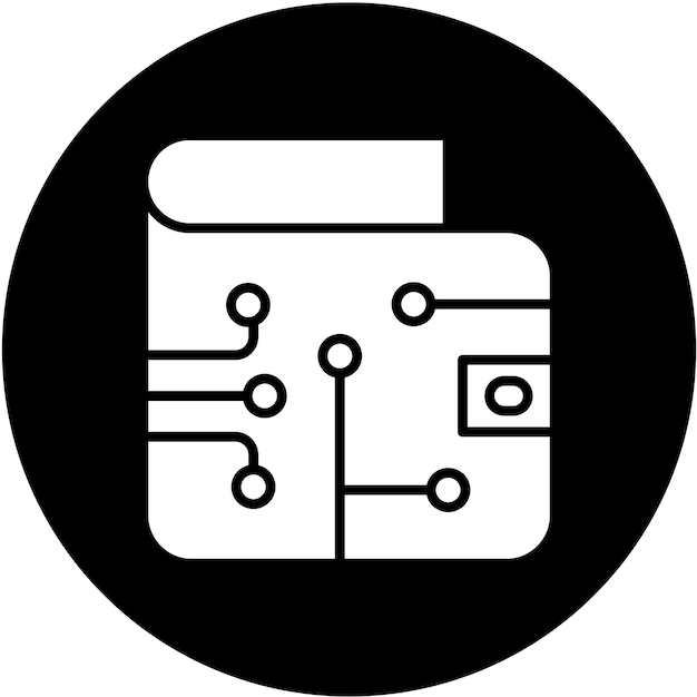 Vector Design Digital Wallet Icon Style