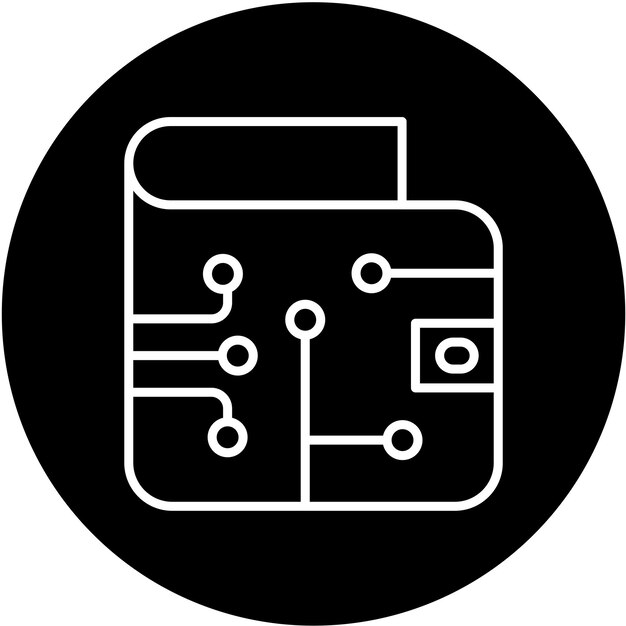 Vector Design Digital Wallet Icon Style