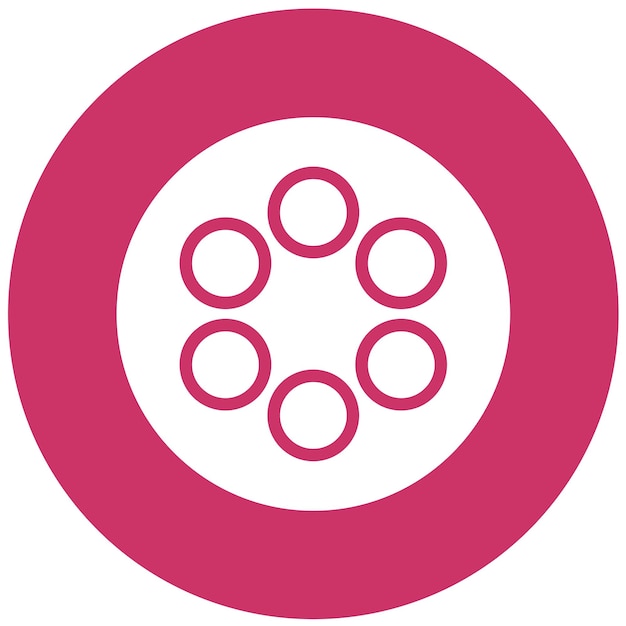 Vector Design Disc Loading Icon Style