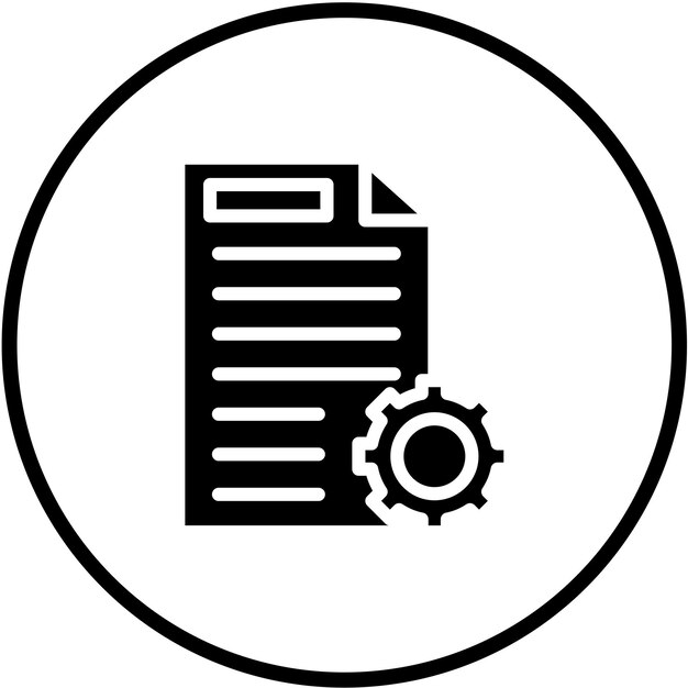Vector Design Disclosure Icon Style