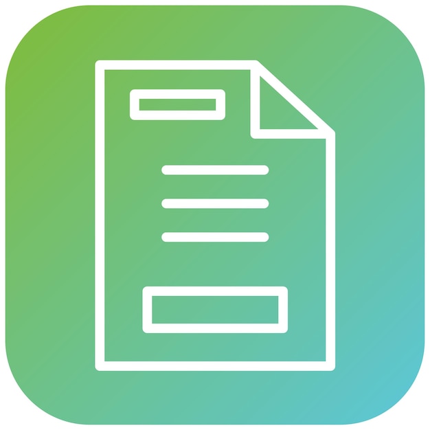Vector Design Documents Icon Style