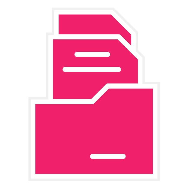 Vector Design Documents Management Icon Style
