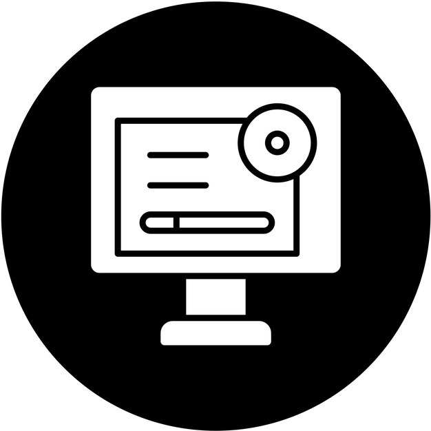 Vector Design Drivers Installation Icon Style