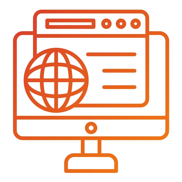 vector design dynamic content icon style