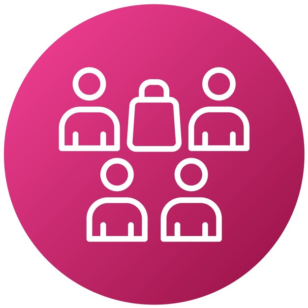 Vector Design Early Majority Icon Style
